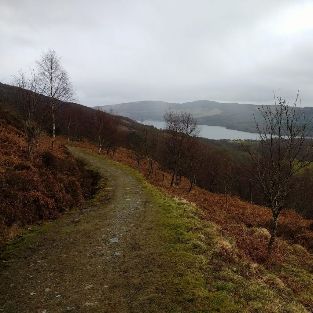 Path above Lendrick Hill in the Trossachs